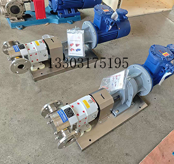 不銹鋼凸輪轉子泵