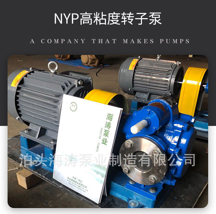 nyp高粘度轉(zhuǎn)子泵